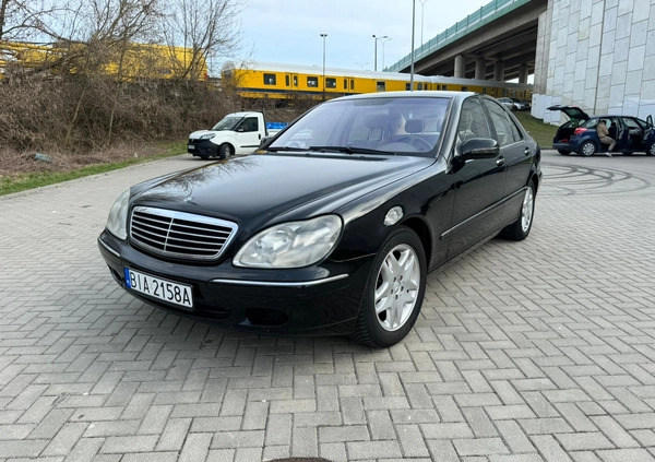 Mercedes-Benz Klasa S cena 34900 przebieg: 162000, rok produkcji 2000 z Białystok małe 781